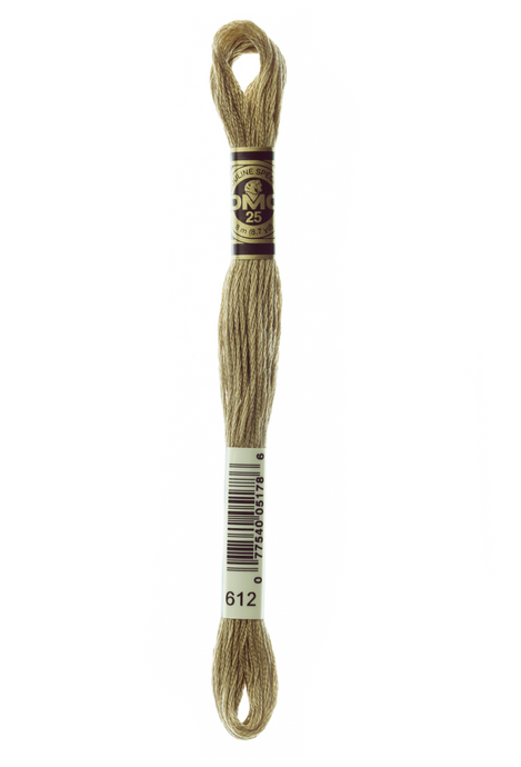 612 Light Drab Brown DMC Floss - Default