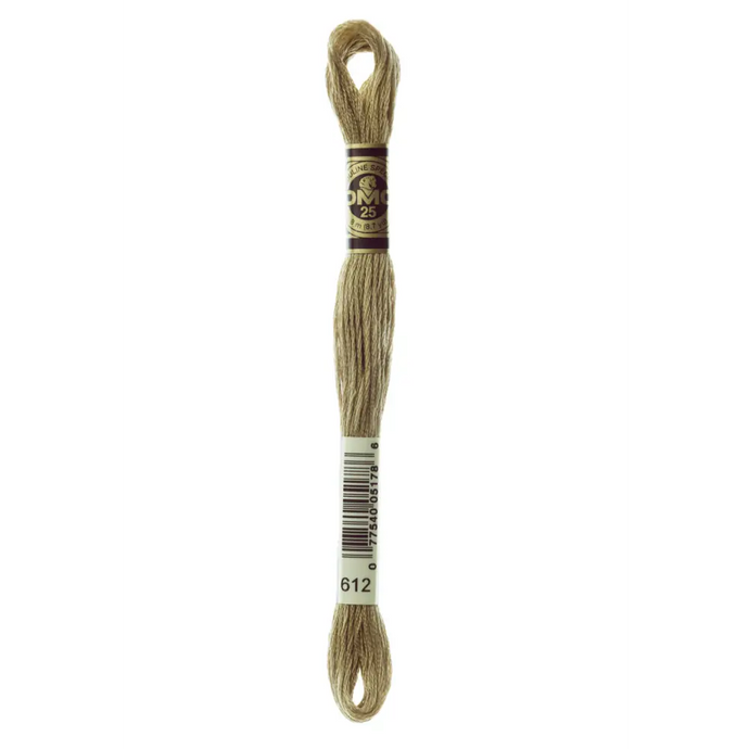 612 Light Drab Brown DMC Floss - Default