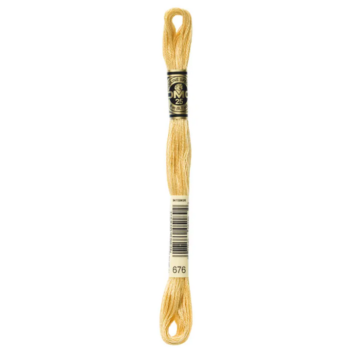 676 Light Old Gold DMC Floss - Default
