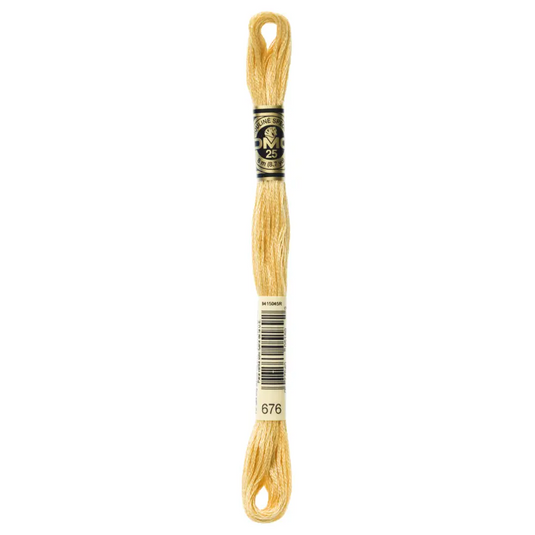 676 Light Old Gold DMC Floss - Default