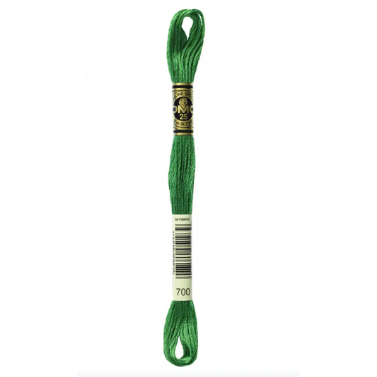 700 Bright Green DMC Floss - Default
