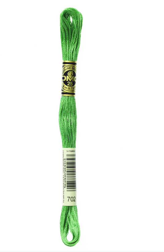 702 Kelly Green DMC Floss - Default