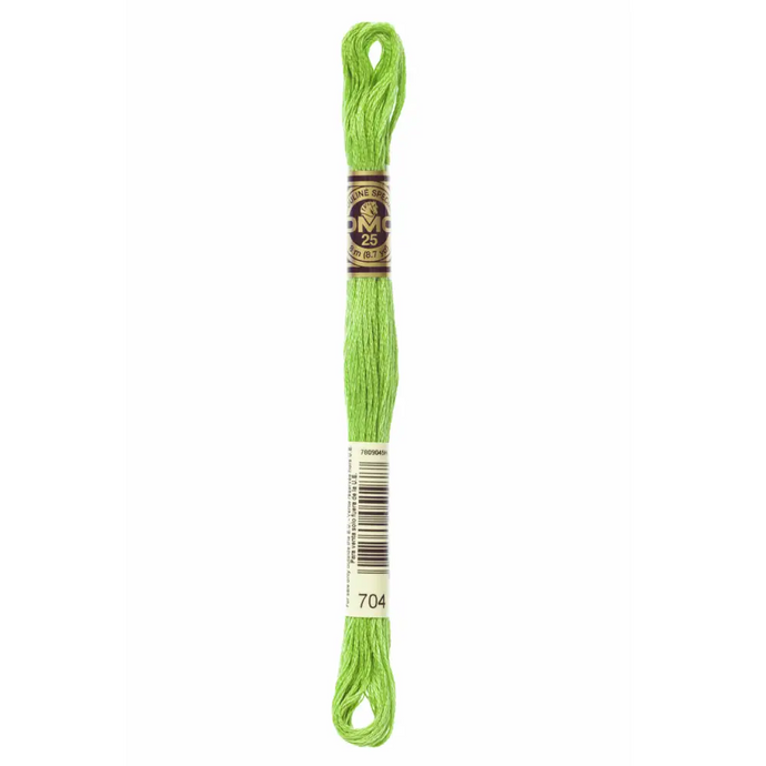 704 Bright Chartreuse DMC Floss - Default