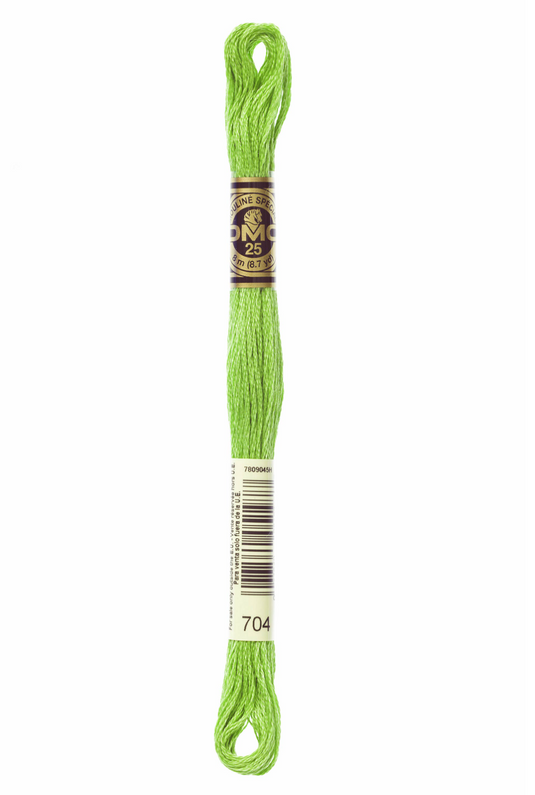 704 Bright Chartreuse DMC Floss - Default