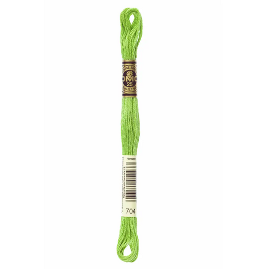 704 Bright Chartreuse DMC Floss - Default