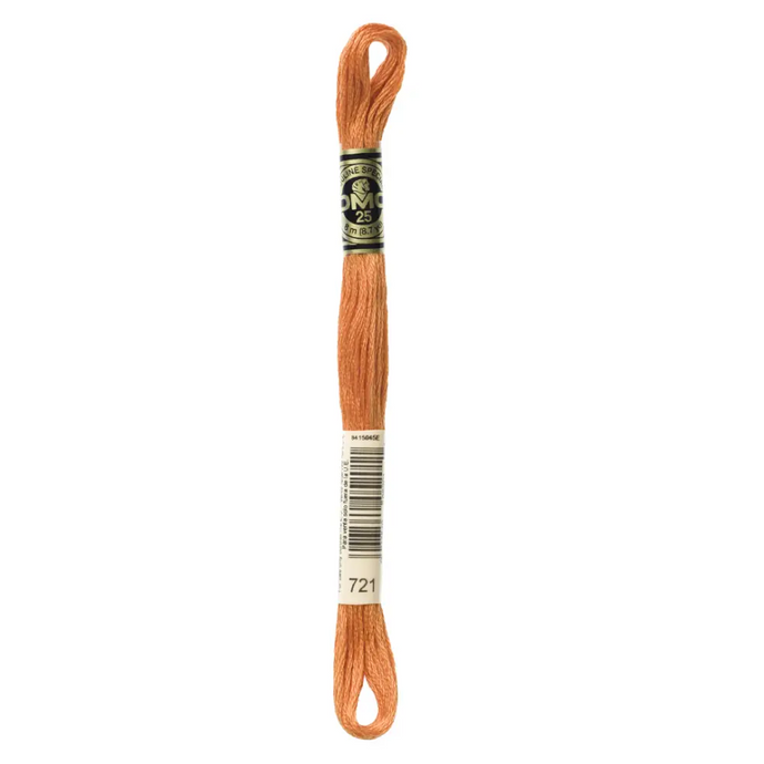 721 Medium Orange Spice DMC Floss - Default