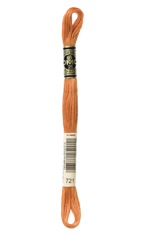 721 Medium Orange Spice DMC Floss - Default