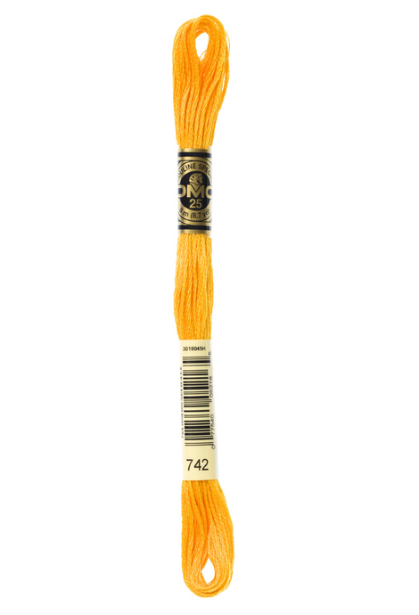 742 Light Tangerine DMC Floss - Default