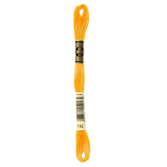 742 Light Tangerine DMC Floss - Default
