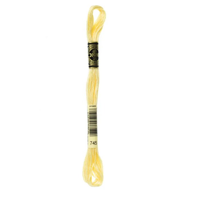 745 Light Pale Yellow DMC Floss - Default