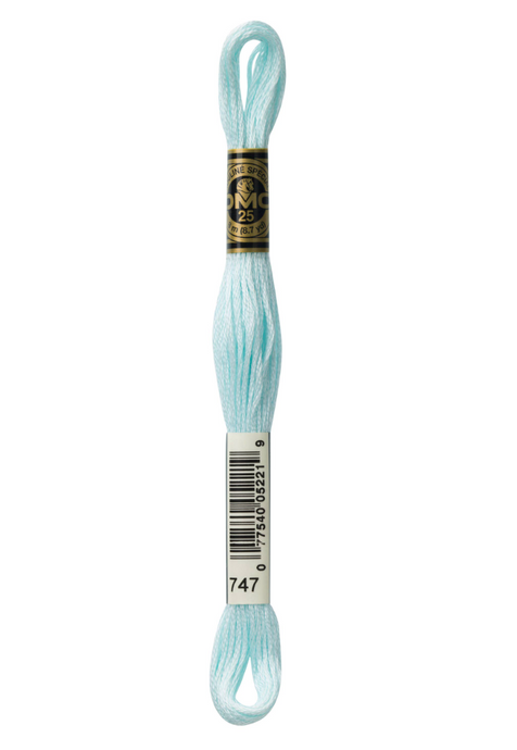 747 Very Light Sky Blue DMC Floss - Default