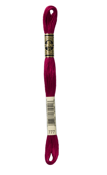 777 Very Dark Raspberry DMC Floss - Default