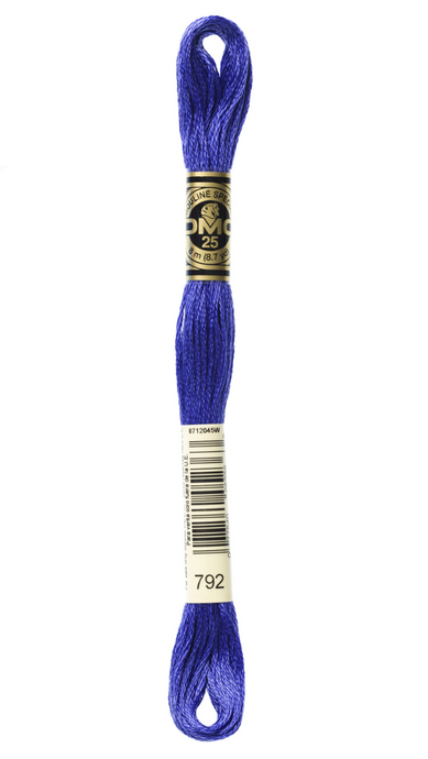 792 Dark Cornflower Blue DMC Floss - Default