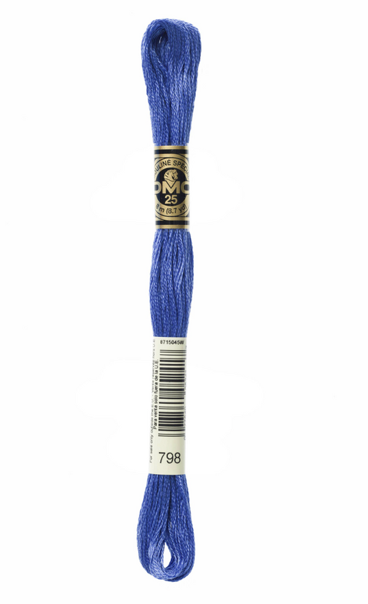 798 Dark Delft Blue DMC Floss - Default