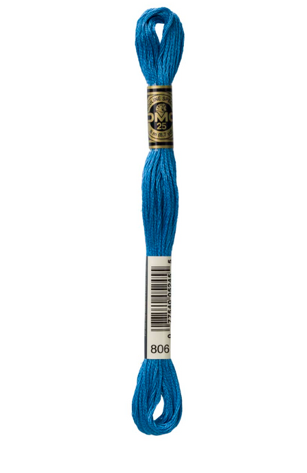 806 Medium Dark Wedgwood DMC Floss - Default