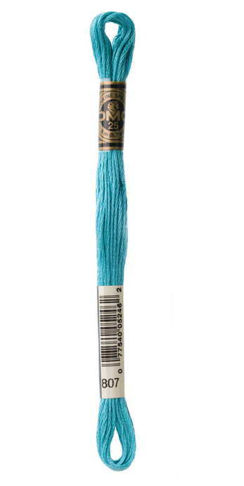 807 Peacock Blue DMC Floss - Default
