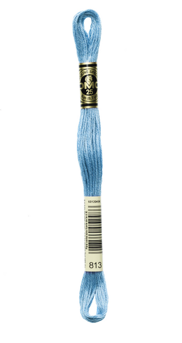813 Light Blue DMC Floss - Default