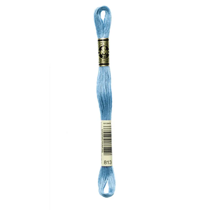 813 Light Blue DMC Floss - Default