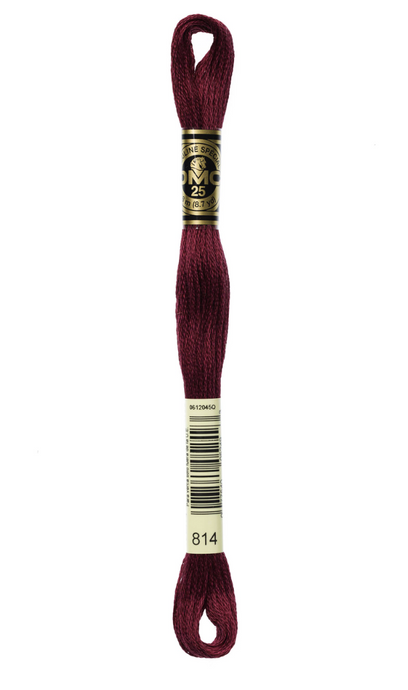 814 Dark Garnet DMC Floss - Default