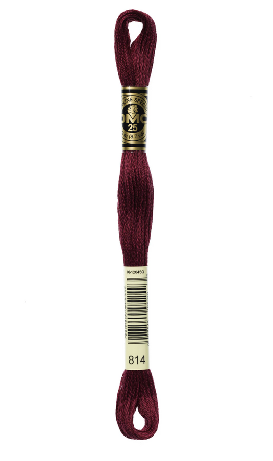 814 Dark Garnet DMC Floss - Default
