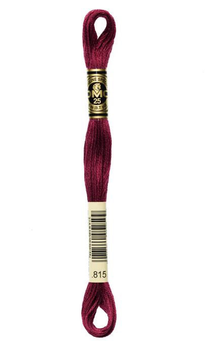 815 Medium Garnet DMC Floss - Default