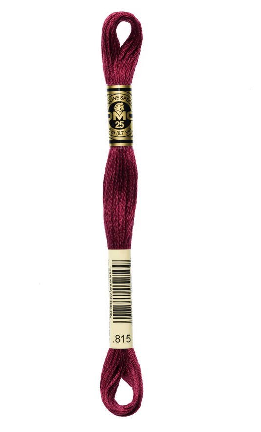 815 Medium Garnet DMC Floss - Default