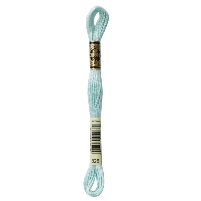828 Ultra Very Light Sky Blue DMC Floss - Default