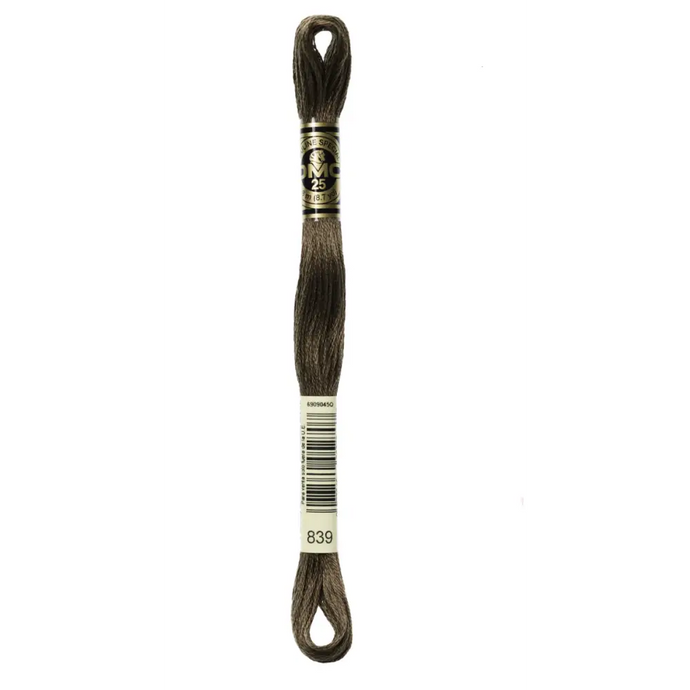 839 Dark Beige Brown DMC Floss - Default
