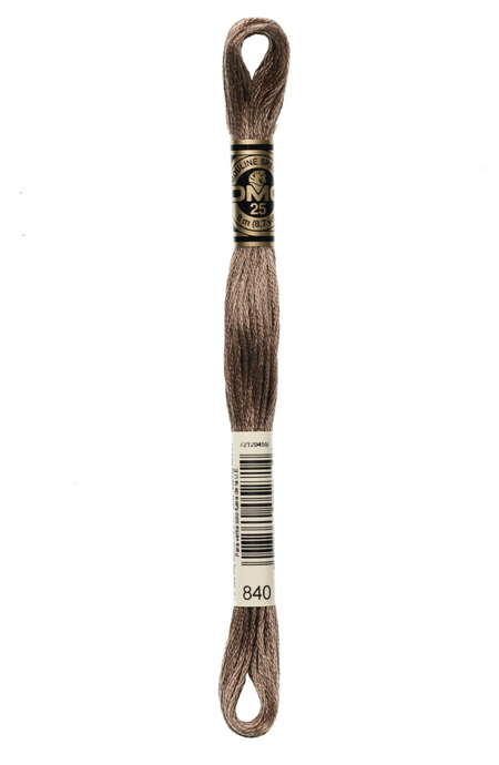 840 Medium Beige Brown DMC Floss - Default