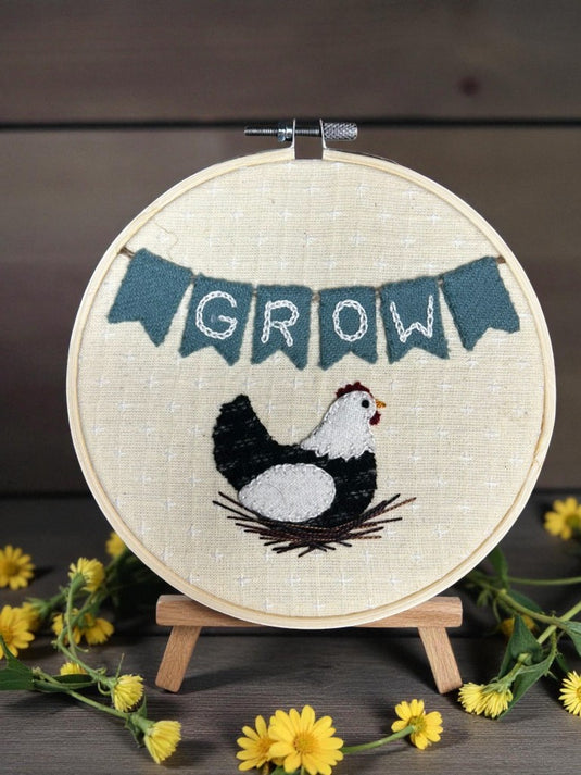 Mini Wool Banner - Grow