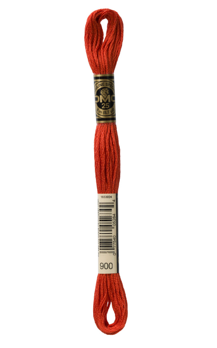 900 Dark Burnt Orange DMC Floss - Default
