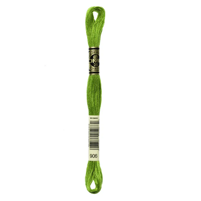 906 Medium Parrot Green DMC Floss - Default