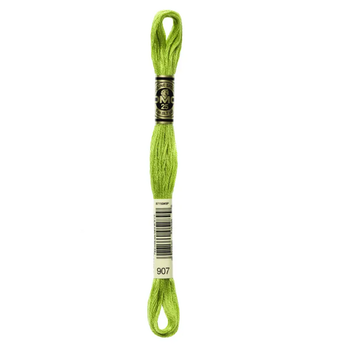907 Light Parrot Green DMC Floss - Default