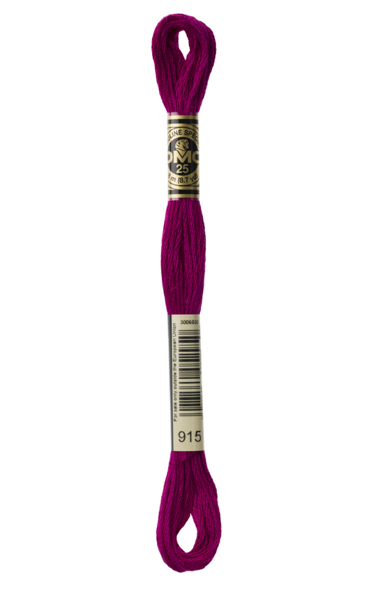 915 Dark Plum DMC Floss - Default