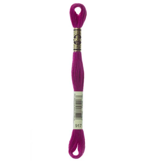 917 Medium Plum DMC Floss - Default