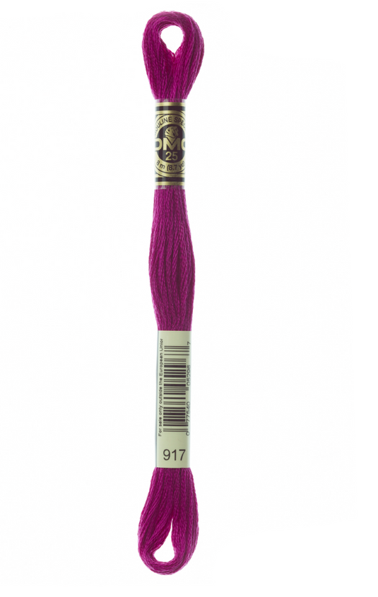 917 Medium Plum DMC Floss - Default
