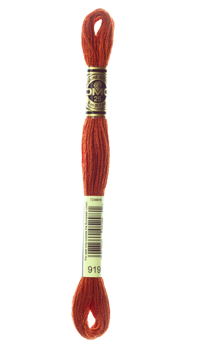 919 Red Copper DMC Floss - Default