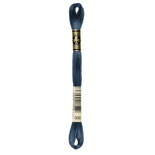 930 Dark Antique Blue DMC Floss - Default