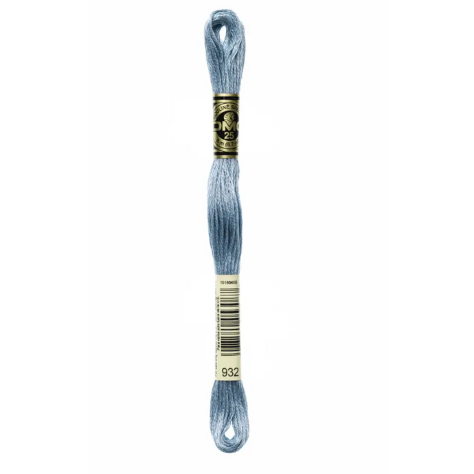 932 Light Antique Blue DMC Floss - Default
