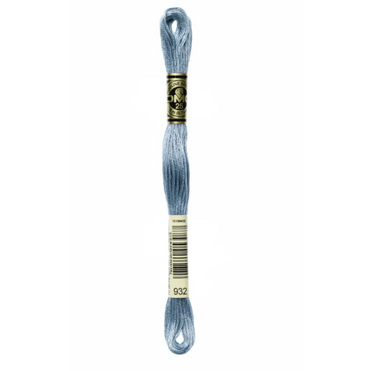 932 Light Antique Blue DMC Floss - Default