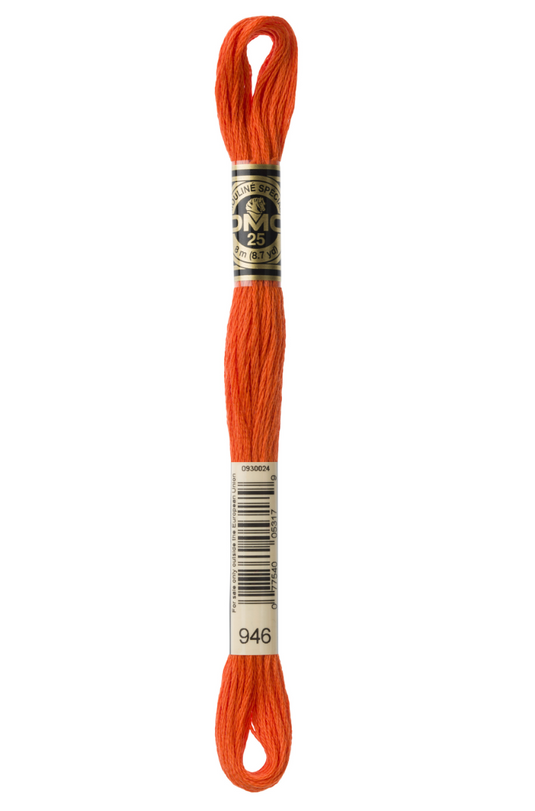 946 Medium Burnt Orange DMC Floss - Default