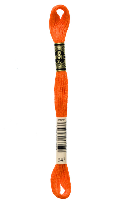 947 Burnt Orange DMC Floss - Default