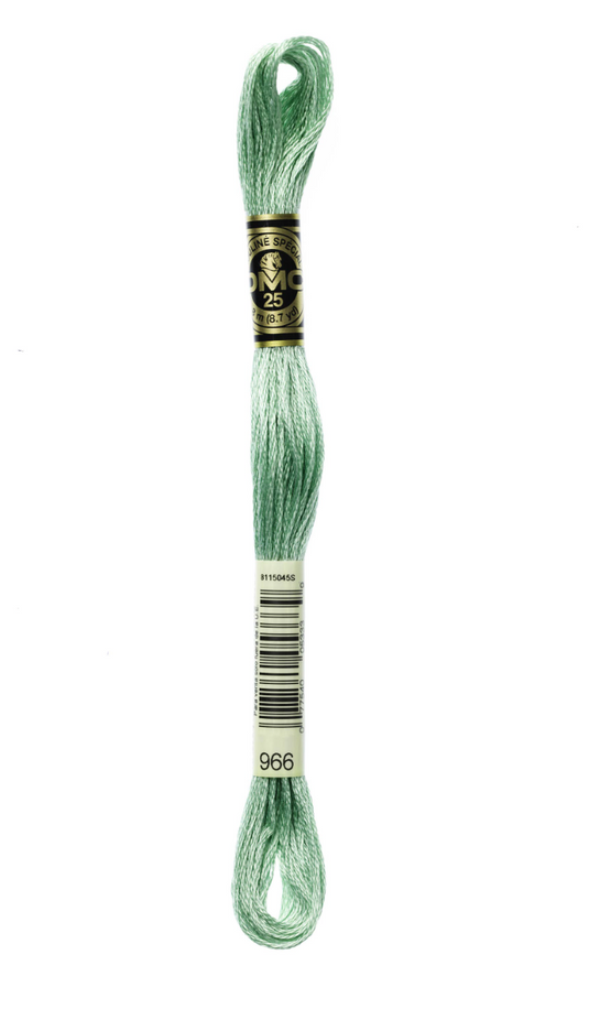 966 Medium Baby Green DMC Floss - Default