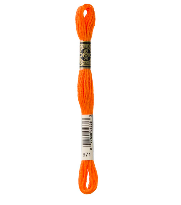 971 Pumpkin DMC Floss - Default