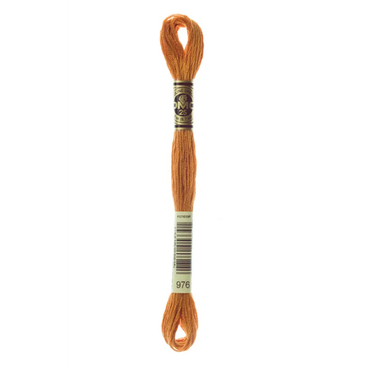 976 Medium Golden Brown DMC Floss - Default