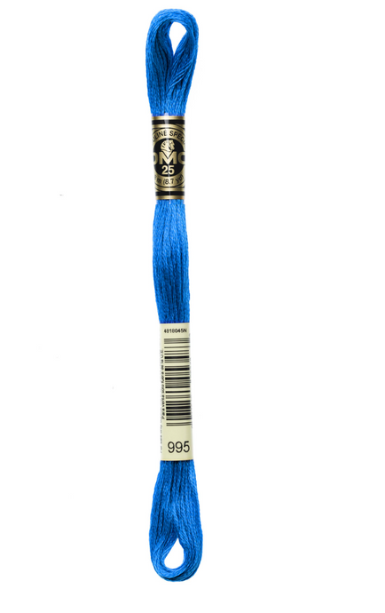 995 Dark Electric Blue DMC Floss - Default