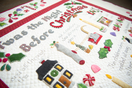 Twas the Night 2 in Wool - Block of the Month Registration