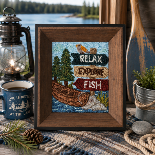 Relax, Explore, Fish