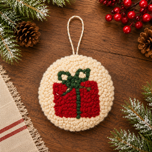 Present Punch Ornament Large Punch