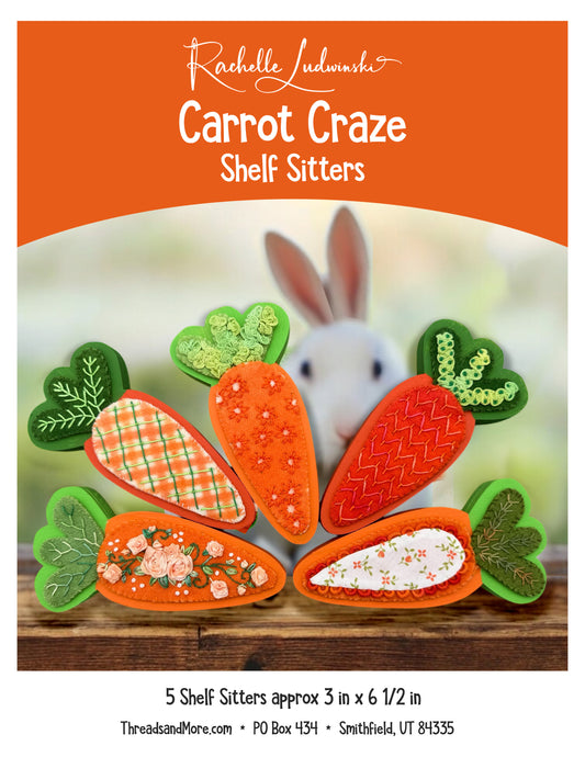 Carrot Craze Shelf Sitters